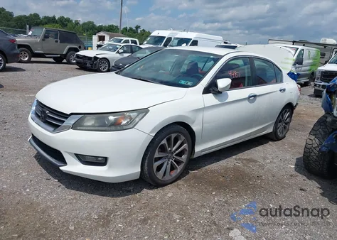 2014 Honda Accord Sport из США, поврежденный, VIN 1HGCR2F57EA008312
